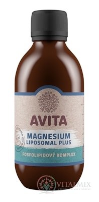 AVITA MAGNESIUM liposome Plus roztok, fosfolipidů komplex 1x250 ml