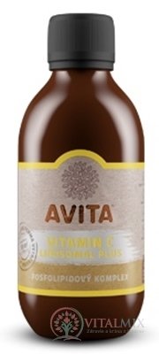 AVITA VITAMIN C liposome PLUS fosfolipidů komplex (inov.2020-10) 1x250 ml