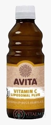 AVITA VITAMIN C liposome Plus roztok, fosfolipidů komplex (inů. 2020-04) 1x250 ml