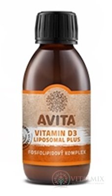 AVITA VITAMIN D3 liposome PLUS fosfolipidů komplex 1x200 ml