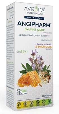 AVROPA AngiPharm bylinný sirup 1x200 ml