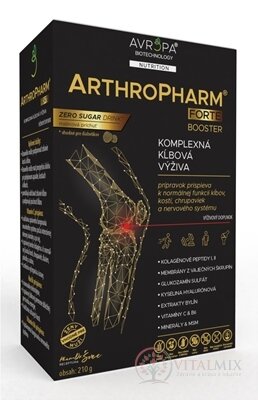 AVROPA ArthroPharm Forte prášek, malinová příchuť 1x210 g