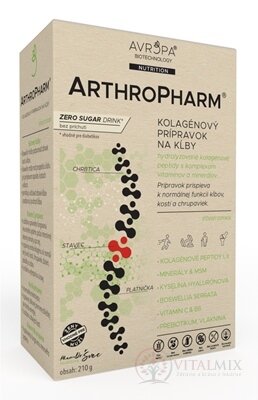 AVROPA ArthroPharm prášek, bez příchutě 1x210 g