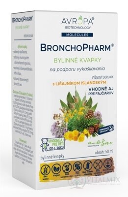 AVROPA BronchoPharm bylinné kapky 1x50 ml