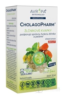 AVROPA CholagoPharm bylinné kapky 1x50 ml