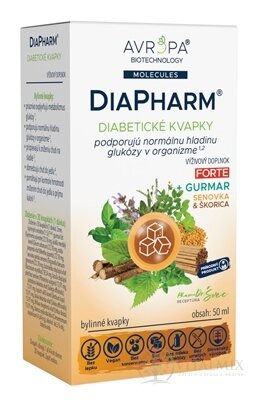 AVROPA DiaPharm bylinné kapky 1x50 ml
