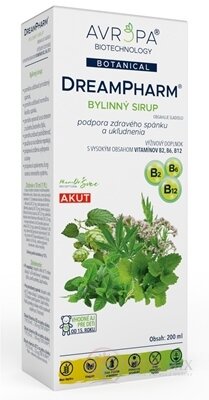 AVROPA DreamPharm bylinný sirup 1x200 ml