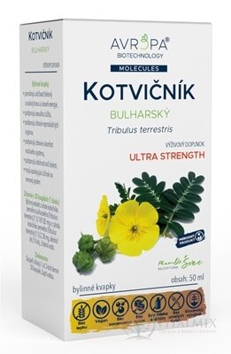 AVROPA KOTVIČNÍK Bulharský bylinné kapky 1x50 ml