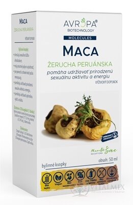 AVROPA MACA bylinné kapky 1x50 ml