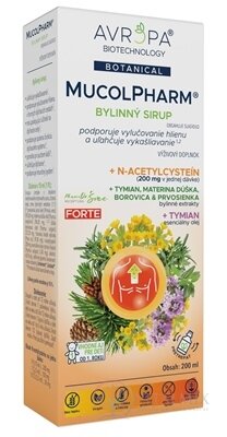 AVROPA MucolPharm bylinný sirup 1x200 ml
