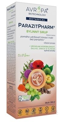 AVROPA ParazitPharm bylinný sirup 1x200 ml