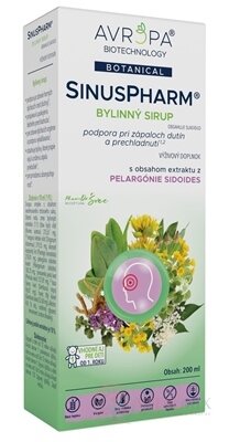 AVROPA SinusPharm bylinný sirup 1x200 ml