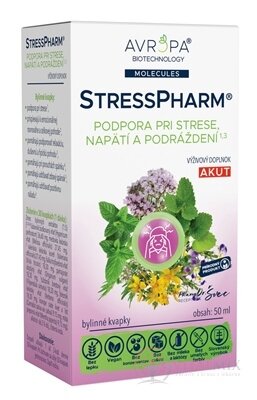 AVROPA StressPharm bylinné kapky 1x50 ml