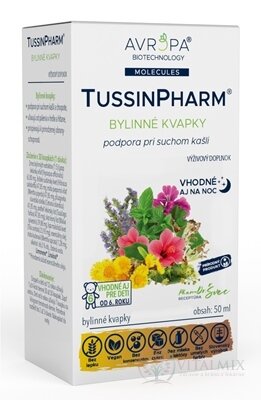 AVROPA TussinPharm bylinné kapky 1x50 ml