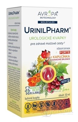 AVROPA UrinilPharm bylinné kapky 1x50 ml