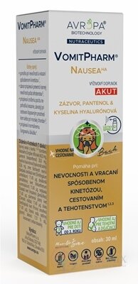 AVROPA VomitPharm Nausea HA ústní sprej 1x30 ml