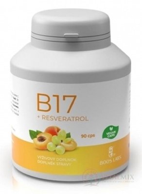 B17 + RESVERATROL - Boos Labs cps 1x90 ks