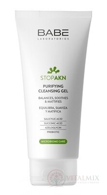 BABÉ AKNÉ Hloubkově čistící gel (Purifying Cleansing gel) (inov.2025) 1x200 ml