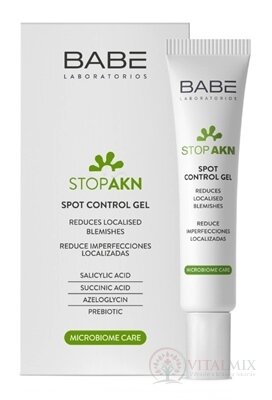 BABÉ AKNÉ Vysušující gel na akné (Spot Control gel) 1x8 ml