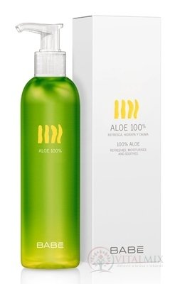 Babe TĚLO ALOE GEL 100% (Refreshes, moisturises) 1x300 ml
