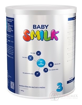 BABYSMILK 3 mléčná výživa pro malé děti v prášku (12 - 24 měsíců) 1x400 g