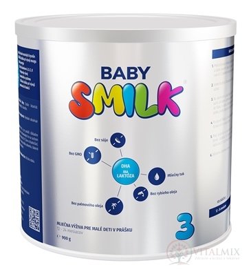 BABYSMILK 3 mléčná výživa pro malé děti v prášku (12 - 24 měsíců) 1x900 g