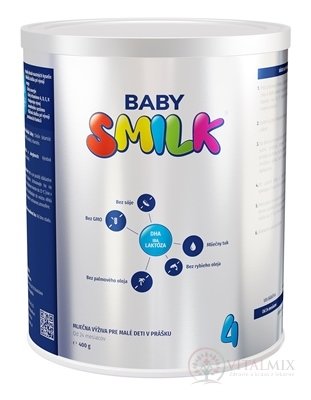 BABYSMILK 4 mléčná výživa pro malé děti v prášku (od 24 měsíců) 1x400 g