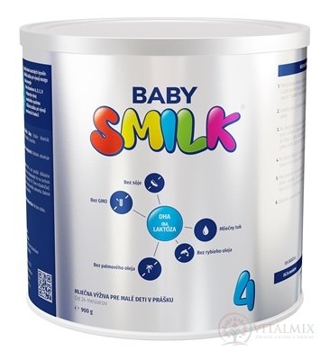 BABYSMILK 4 mléčná výživa pro malé děti v prášku (od 24 měsíců) 1x900 g