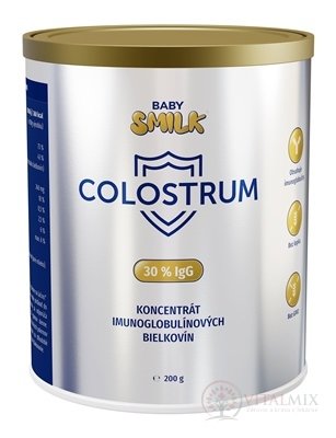 BABYSMILK COLOSTRUM 30% lgG prášek 1x200 g
