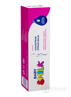 BABYSMILK COLOSTRUM STRIAE BALM balzám proti striím s colostrem 1x50 ml