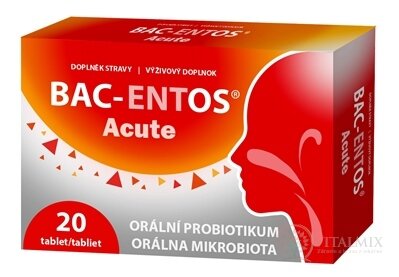 BAC-ENTOS Acute tablety rozpustné v ústech 1x20 ks