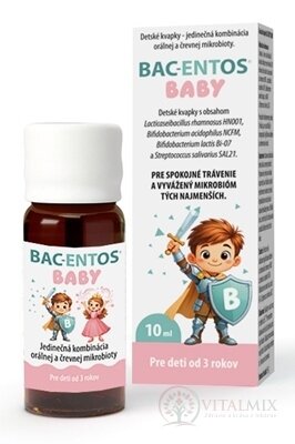 BAC-ENTOS BABY dětské kapky 1x10 ml