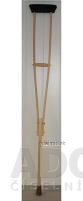 Berle DŘEVĚNÁ Podpažní SUPER VELKÁ 145-150 cm 1x1 ks