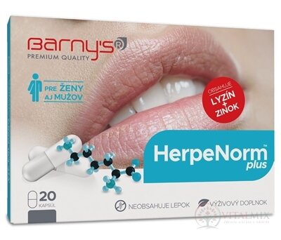 BARNY&#39;S HerpeNorm plus cps 1x20 ks