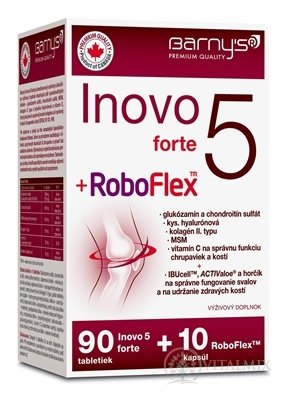 BARNY'S Inovo 5 forte + RoboFlex tbl 90 + cps 10, 1x1 set