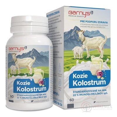 Barny´s Kozí Kolostrum cps 1x60 ks