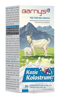 Barny&#39;s Kozí Kolostrum cps 1x30 ks