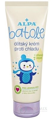 BATOLE DĚTSKÝ KRÉM PROTI CHLADU s olivovým olejem 1x75 ml