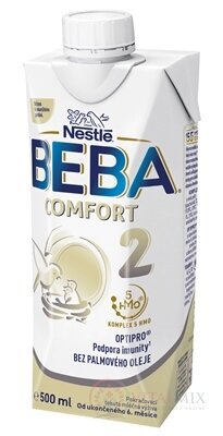 BEBA COMFORT 2, 5HMO, tekuté pokračovací mléko, 500 ml