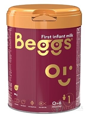 Beggs 1 počáteční kojenecká mléčná výživa (od narození) 1x800 g