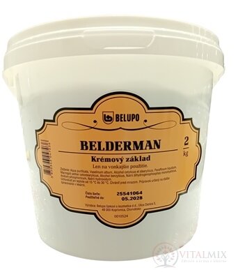 BELDERMAN krémový základ 1x2 kg