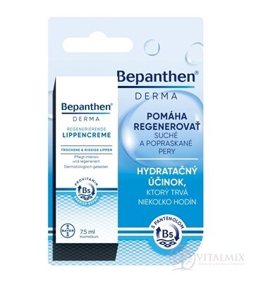 Bepanthen DERMA Krém na rty tyčinka s panthenolem 1x7,5 ml