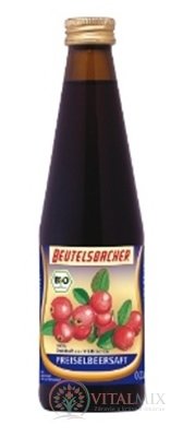 BEUTELSBACHER BIO Brusinková šťáva 1x0,7 l