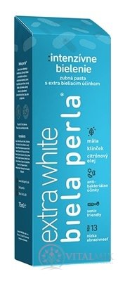 Bílá perla Intenzivně bělení zubů bělící zubní pasta 1x75 ml