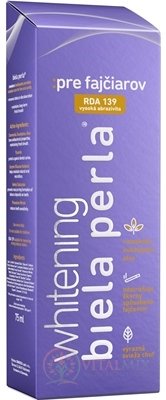 Bílá perla Pro kuřáky whitening zubní pasta bělící (inov.2022) 1x75 ml