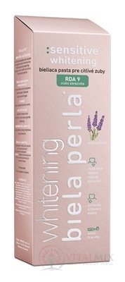 Bílá perla Sensitive whitening zubní pasta s levandulí 1x75 ml