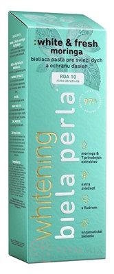 Bílá perla White &amp; fresh moringa zubní pasta bělící 1x75 ml