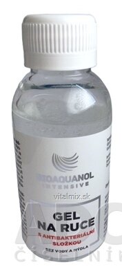 BIOAQUANOL INTENSIVE GEL na ruce s antibakteriální složkou 1x100 ml