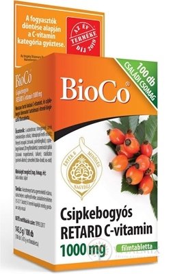 Biocel Vitamin C RETARD 1000 mg s plodem šipky tbl 1x100 ks