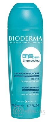 BIODERMA ABCDerm Šampon (V2) jemný, dětský (inov.2019) 1x200 ml